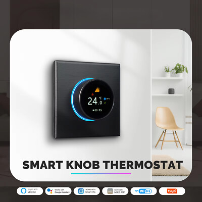 WiFi Smart Home Heating Knob Thermostat Temperature Controller Electric Heating