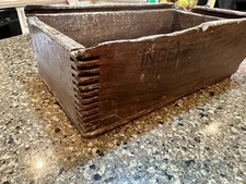 VINTAGE, INGERSOLL-RAND WOODEN BOX