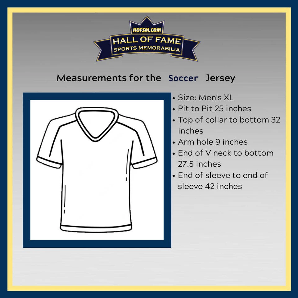 Camiseta deportiva facsímil autografiada Brett Goldstein Roy Kent Ted Lasso azul reimpresión XL Foto 4 de 4