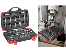 Vigor V2305N Steckschl&uuml;ssel-Satz 3/8" 61-teilig