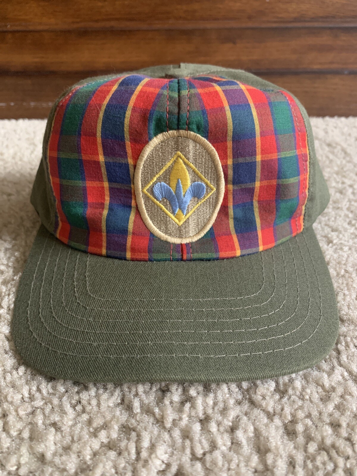 Vintage Boy Scout Snapback Hat Made In The USA Gem