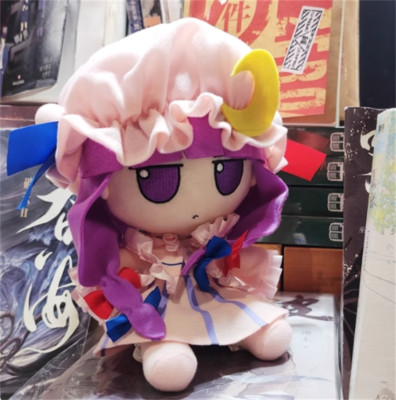 TouHou Project Patchouli Knowledge Plush Doll Fumo 20CM Stuffed Toy Gifts