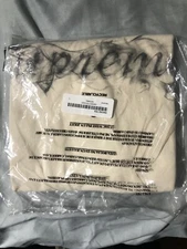 Supreme Smoke Tee T-Shirt Natural Size L Large FW19 Bogo