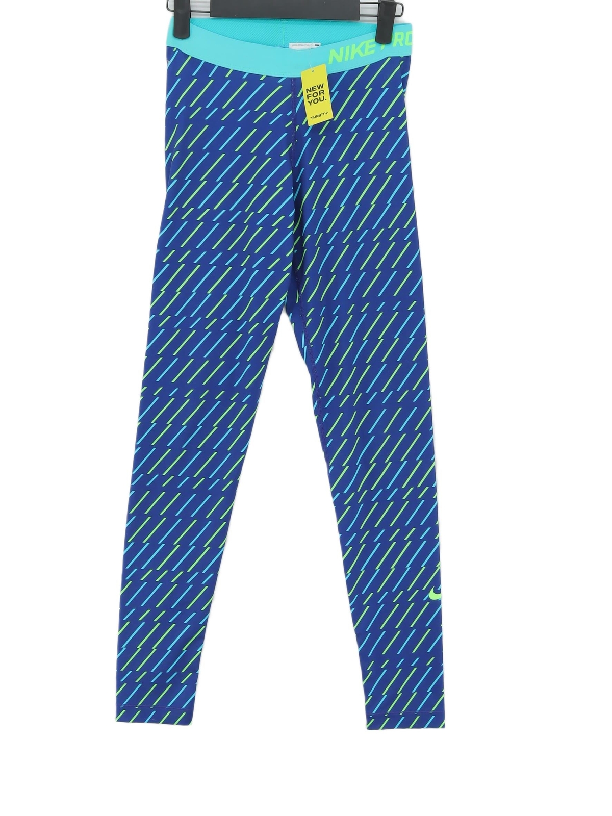 ALTRA Leggings Nike donna S blu 100% altro lunghezza intera