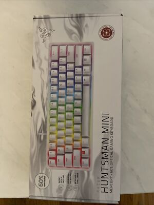 Razer Huntsman Mini Mercury Edition - 60% Optical