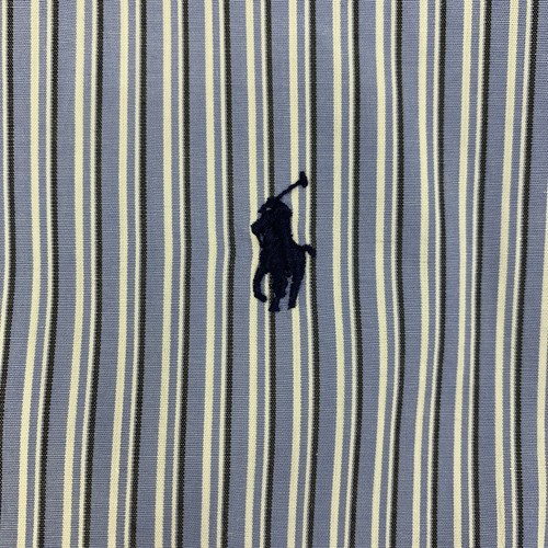 Vintage Ralph Lauren Dress Shirt Men's 17.5 Long Sleeve Yarmouth Button Down 90s - Picture 6 of 8