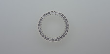 Datumscheibe, Datumanzeiger für ETA 2671, 2641, date disc, part 2557, NOS