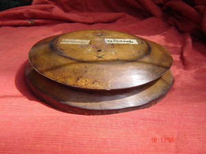 Holzform Hutrand Hutform Sattelrand Sehr Viel Benutzt Nr 9599 3 Gr 57 Hatblock Ebay