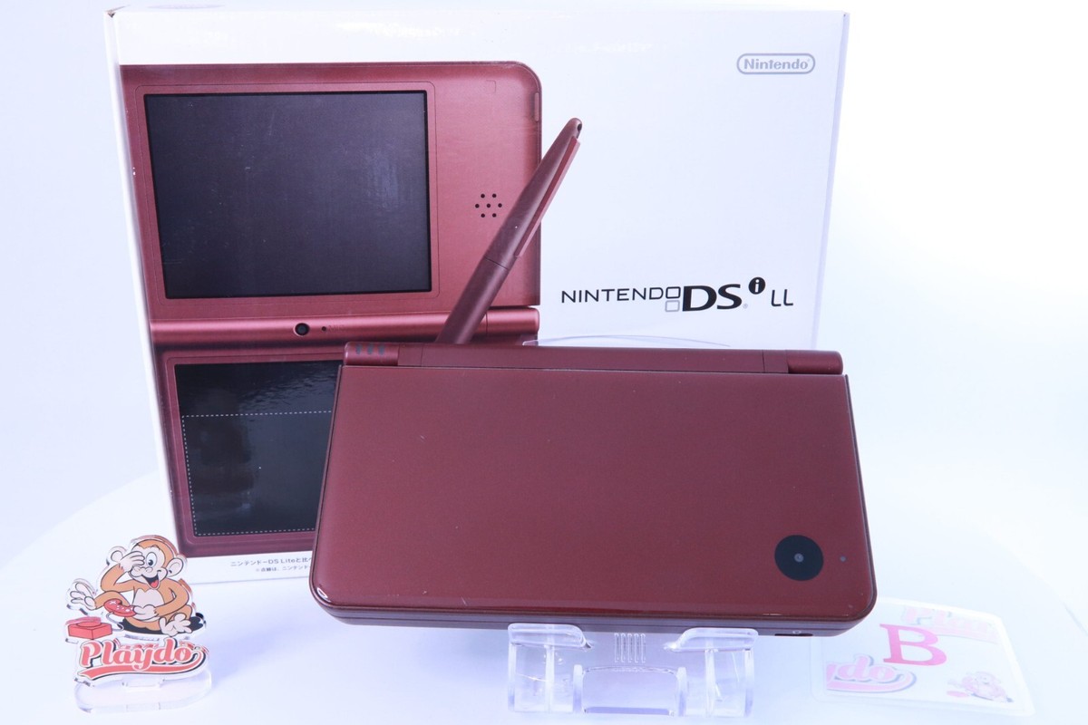 Nintendo DSi LL Wine Red [Rank :B] W/BOX [Japanese Ver ] | eBay