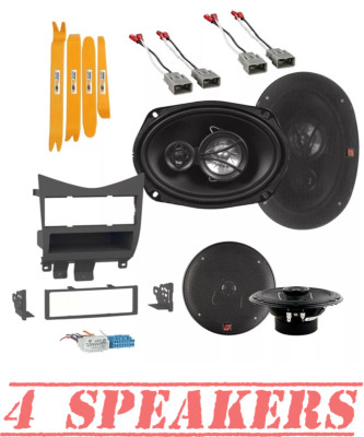 Car Stereo Install Bundle for 2003-2007 Honda Accord  + Front & Rear Speakers