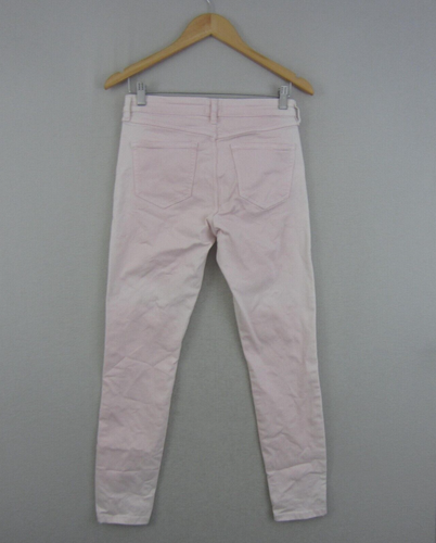 Just Jeans Jeans Womens 10 Pink Amaze Denim Super Skinny High Rise Stretch Faded - Picture 5 of 16