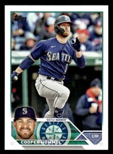 2023 Topps Update Cooper Hummel #US295 Seattle Mariners Baseball Card