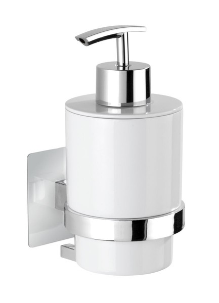 Wenko Seifen Spender Quadro 250 Ml FlüSsigseife Dosierer Bad Accessoire Bad Wc-image