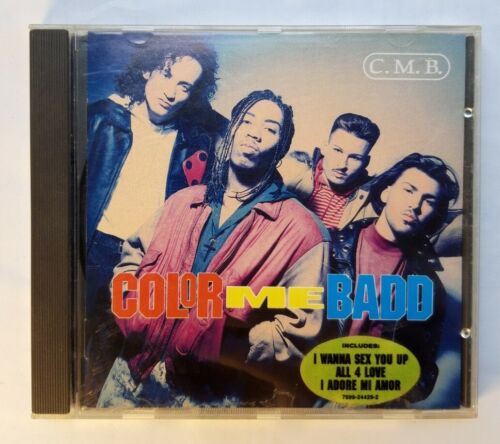 COLOR ME BADD C.M.B. CD | NM NM | 1991 Giant Records | US R&B/Swing Hip-Hop RnB - Imagen 1 de 3
