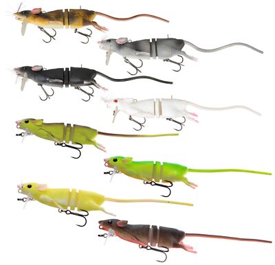 Savage Gear 3D Rad Ratte, Oberflächenköder, Hechtköder, Wobbler