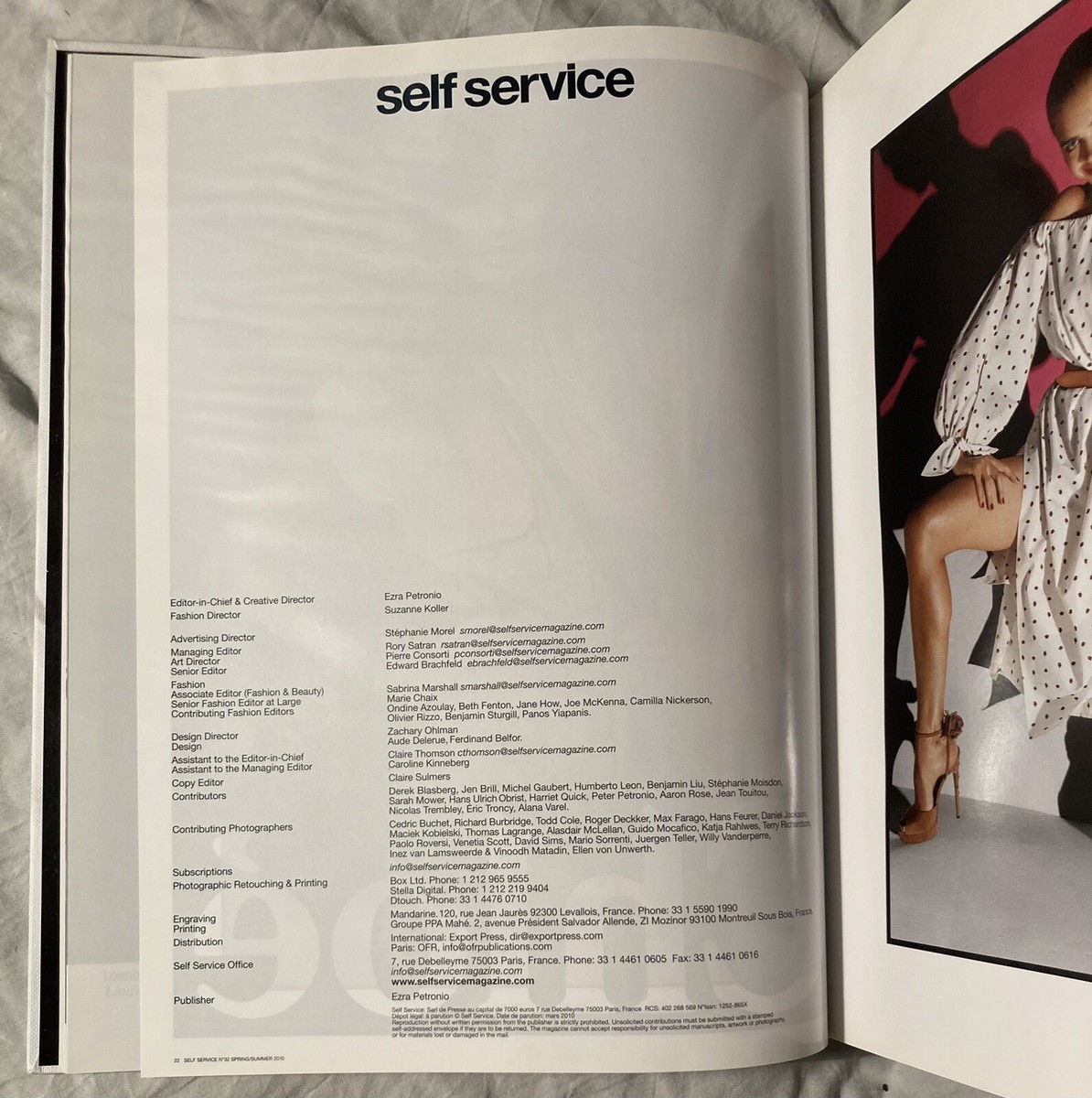 Self Service Magazine #32, Spring / Summer 2010, RAR | eBay Self Service Magazine #32, Spring / Summer 2010, RAR | eBay