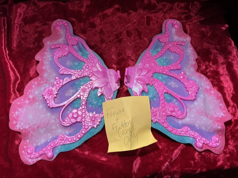 Barbie Flower 'n Flutter Muñeca Hada Alas de Mariposa SOLO 2011 Mattel Foto 3 de 3