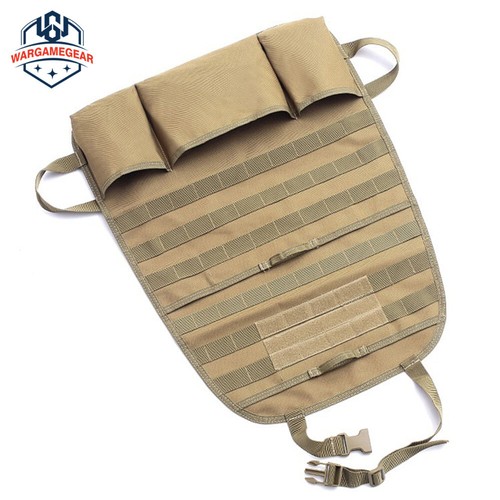 Vehicle MOLLE Panel Seat Back Cover Tactical Protector Car Storage Organizer Bag - Picture 6 of 8