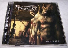 BLEEDING DISPLAY - Ways To End CD   2006 Butchered Records   EXCELLENT