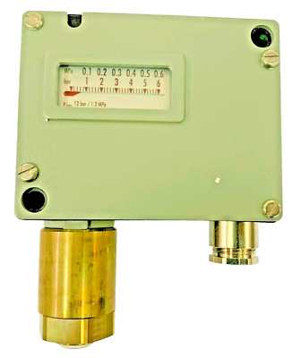 #ad TRAFAG Pressostat 900.2377 Adjustable Pressure Switch 0 6 bar $250.00