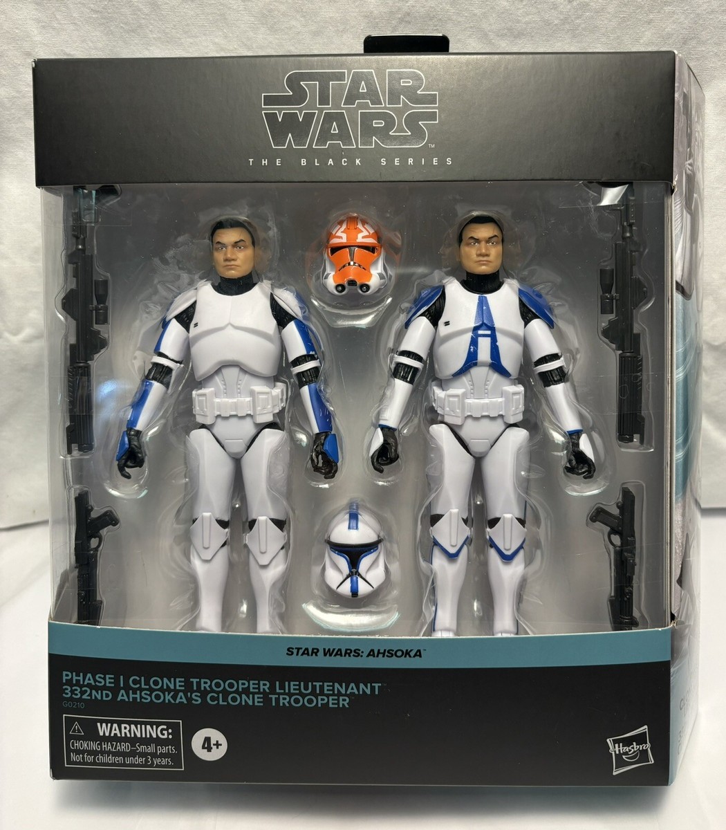 Star Wars Black Series Ahsoka Clone Lieutenant 2-Pack