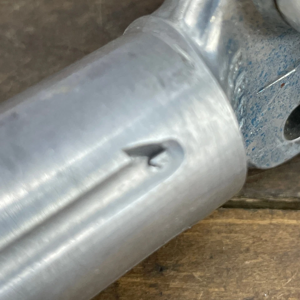 Tija de sillín acanalada vintage 3 TTT 25,4 mm micro ajuste 190 tija de sillín Eroica Italia Foto 4 de 4