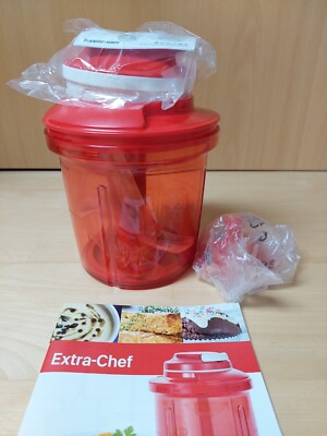 Tupperware Extra Chef  SuperSonic Extra in rot NEU und OVP