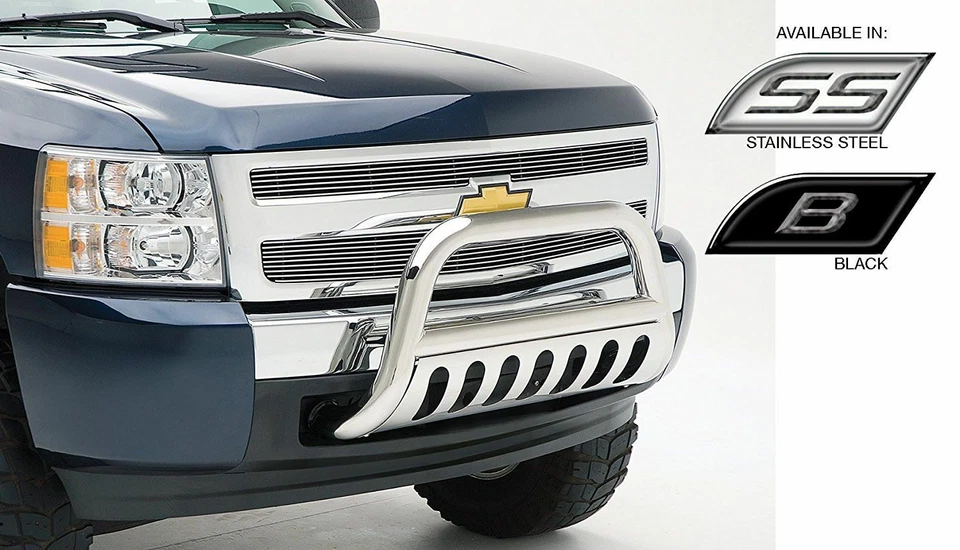 Ahorrador de rejilla de acero inoxidable Smittybilt 54032 Foto 2 de 2