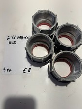 Myers hub 2 1/2 inch rigid watertight conduit hub die cast zinc lot of 4