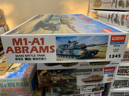 *DISCOUNTED* Academy M1-A1 ABRAMS MAIN BATTLE TANK 1/35 Scale Kit - Picture 5 of 8