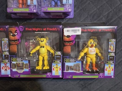 NEW Five Nights at Freddy's Jazwares World of FNAF Office 5 PACK