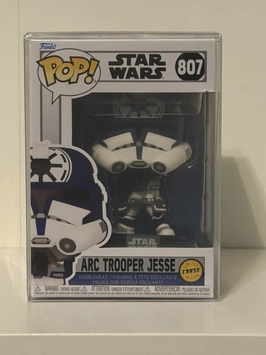 Funko Pop! Vinyl: Star Wars Arc Trooper Jesse (Chase) #807 W/Protector Mint Cond