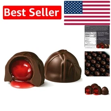 Indulgent Sugar Free Dark Chocolate Cherry Cordials -  & Diabetic Friendly