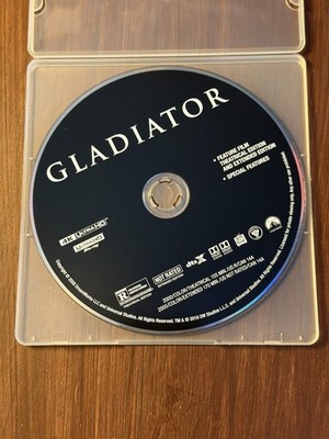 Gladiator (4K UHD) Russell Crowe - Like New- Disc only! with blank cd case