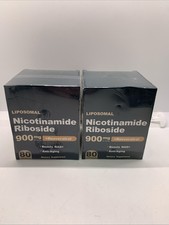 2x Liposomal NAD  Nicotinamide Riboside 900mg W/ Resveratrol 80 Ct EACH 10/27