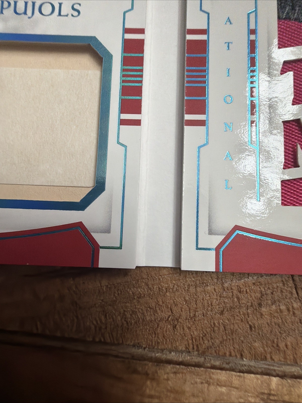 2018 National Treasures Albert Pujols Cut Signature Materials 1/1 Booklet!! view 18