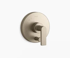 Kohler T73117‑4‑BV Composed Rite‑Temp Valve Trim w/ Diverter – Vibrant Brushed B