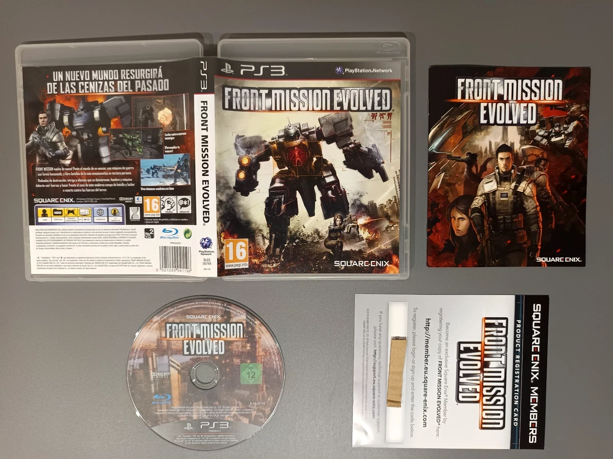Front Mission Evolved | PlayStation3 PS3 Sony | PAL España ES | Completo