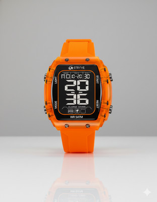   Attire tous les regards avec cette montre orange fluo