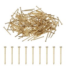 200 St&uuml;ck kleine Messingn&auml;gel f&uuml;r Hardware, 1,5 mm x 25 mm mit Rundkopf