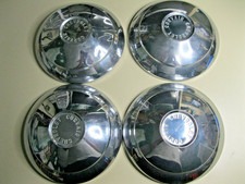 1960 1961 1962 1963 1964 Chevrolet Corvair Set Of 4 Hub Caps Chrome Oem 1960 1961 1962 1963 1964 Chevrolet Corvair Set Of 4 Hub Caps Chrome Oem