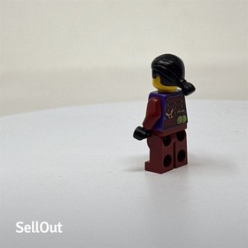 LEGO Ninjago Clouse Minifigure With Black Hair Tournament of Elements Figure
