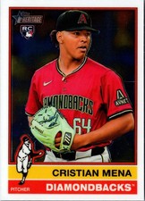 2025 Topps Heritage - Cristian Mena #134 Chrome (RC) Diamondbacks