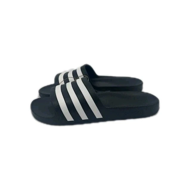 Sandali Adidas Adilette Aqua da uomo taglia 12 core nero nuvola bianco slide F35543