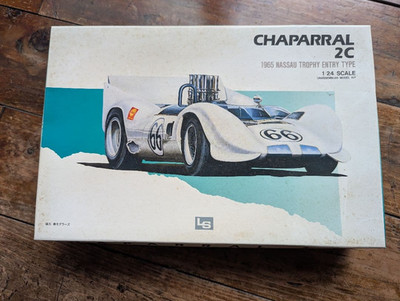 Chaparral 2C 1/24 Scale Model Kit 1965 Nassau Trophy Entry No. 02267 Japan