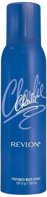 Revlon Charlie Blue Perfumed Body Spray Men and Women 150 ml fs