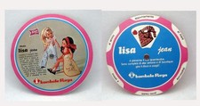 BAMBOLE FURGA  - LISA Jean -moda -gadget ruota cartoncino anni 60/70