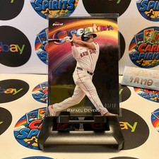 2025 Topps Finest Rafael Devers 01/10 Red Sox Creators First Number Black Ref