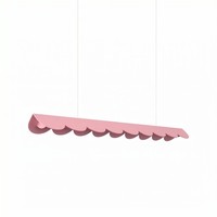LED HäNgelampe Esstisch Pink 3000 K L:98,5 Cm Lang Pendelleuchte Schlafzimmer