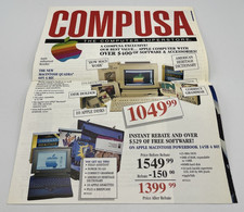 Comp USA 1993 Flyer Apple Macintosh Quadra Cover